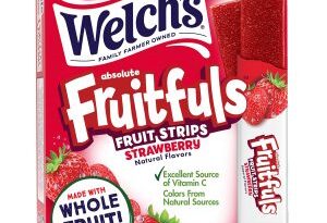 Welch's天然草莓果干条｜折后仅$2.73送Prime｜孩子午餐新宠