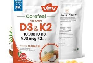 限时优惠不容错过｜Corefeel维生素D3+K2软胶囊，Prime免邮仅$12.99