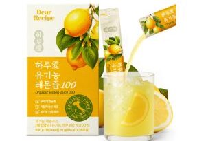 Dear Recipe有机柠檬汁便携装新款上市！$20.29享Prime免邮附赠3折券