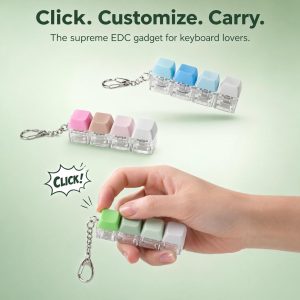 「热销好物」三个装机械按键声解压神器，折后仅$8.99还包邮！