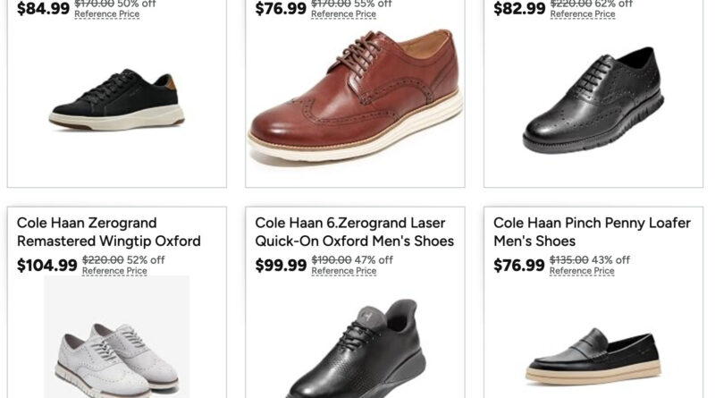 品质鞋履大降价丨Cole Haan、ECCO等品牌2折起，Woot优惠来袭