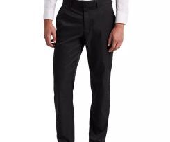 Perry Ellis男士西裤7.5折，高级修身款仅$24.99