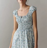 Anthropologie压褶连衣裙大降价｜$14.97入手$138的高级感，法式风情轻松穿出来