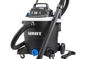 HART干湿两用吸尘器特价$49.98丨6Peak HP强力马达12加仑超大容量