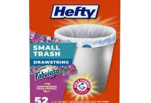 Prime会员专享！Hefty薰衣草小号抽绳垃圾袋52只装折后仅¥5.81，包邮送达