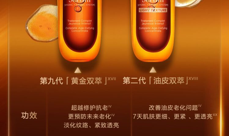 Clarins双萃精华大促｜21种植物萃取7天焕肤，低至$76.8包邮