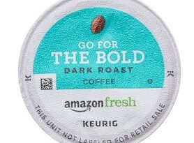 咖啡党福音！AmazonFresh深度烘焙咖啡胶囊80粒装，Prime包邮折后仅$17.12