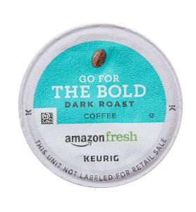 咖啡党福音！AmazonFresh深度烘焙咖啡胶囊80粒装，Prime包邮折后仅$17.12