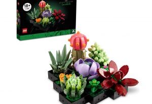 限时促销！$34.99入手乐高多肉植物积木组 | Prime会员包邮