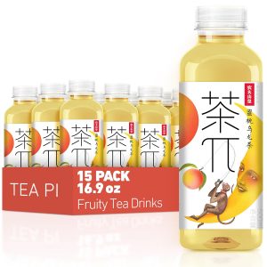 【热销好物】茶派白桃乌龙冷泡果茶，折后$32.54/15瓶装Prime包邮