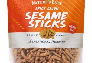 折后$6.98 Prime包邮｜Nature's Eats卡真风味芝麻脆条咸香微辣越吃越香！