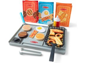 会变色的儿童烤架玩具火了！Melissa & Doug 水画套装 $18.99 Prime 包邮