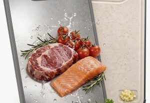 【Prime包邮$9.98】钛金属砧板双面使用，生熟分用更卫生