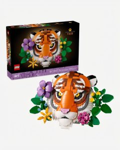 设计感爆棚的乐高老虎摆件，折后仅$42.22，家居装饰首选！