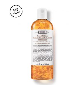 Kiehl’s金盏花爽肤水半价促销，500ml仅售$37.5，满$50包邮